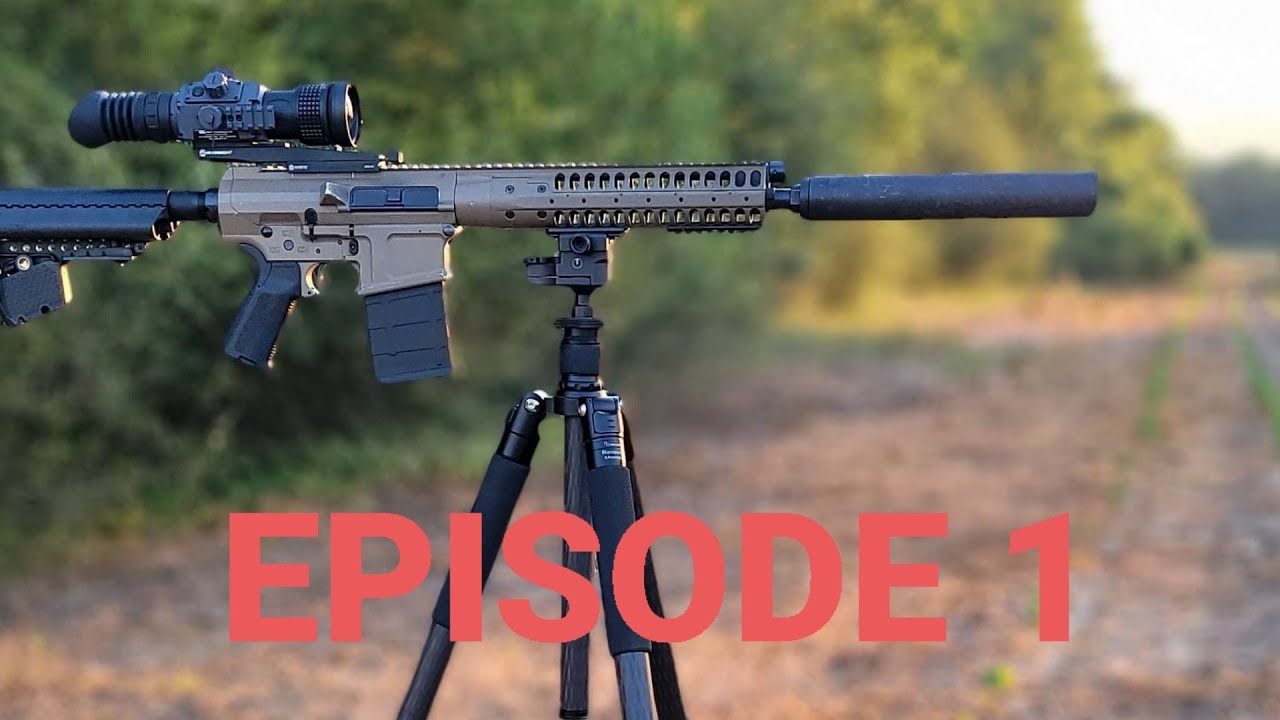 EPISODE 1: GETTING MY RIFLE SET UP WITH ARMASIGHT THERMAL AND ULTRADYNE TRIPOD!!!