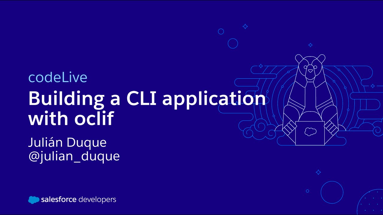 codeLive: Building a CLI application with oclif