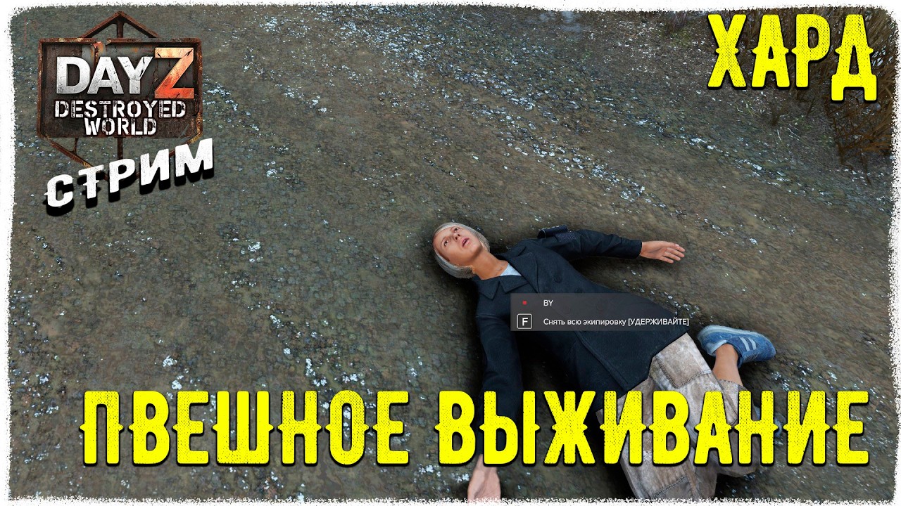 DayZ 1.28! РВАНУТЬ РУБАШКУ НА ГРУДИ - МУЗЛО- ПВП-Destroyed World✌!