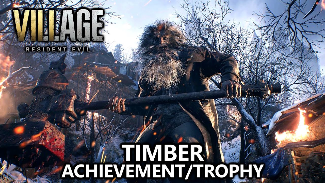 Resident Evil 8 Village - Defeat Urias during first lycan attack - Timber Achievement/Trophy Guide