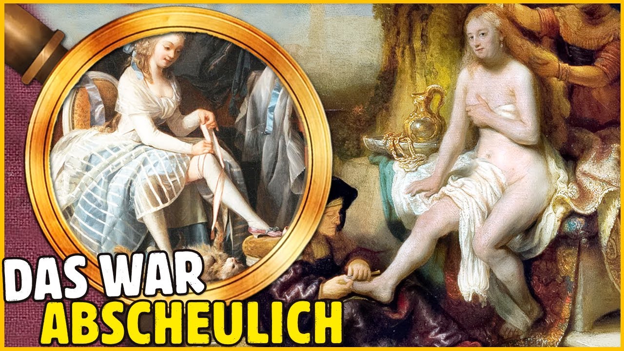 DIE SCHMUTZIGEN GEHEIMNISSE DER WEIBLICHEN HYGIENE IM SCHLOSS VON VERSAILLES