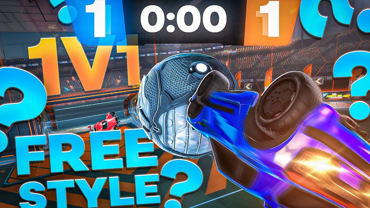 J’AI FREESTYLE en RANKED 1V1 sur ROCKET LEAGUE ! 🤯