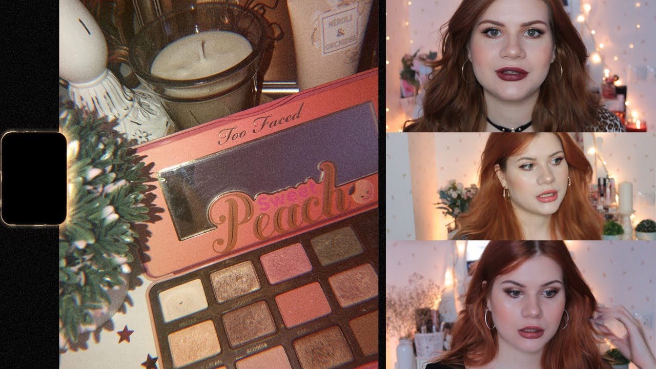 НЕДЕЛЯ С ПАЛЕТКОЙ TOO FACED SWEET PEACH ♡ 6 ОБРАЗОВ ♡ часть 2