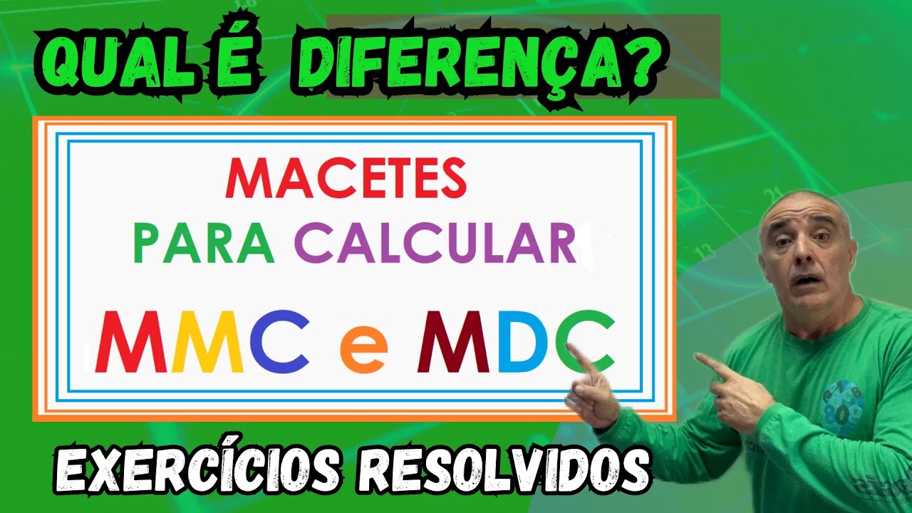ENEM - Como Saber se a Questão é de MMC ou MDC - Nunca mais Erre!