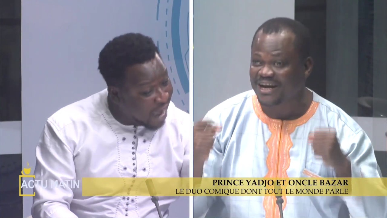 CANAL3-BENIN : Prince YADJO & Oncle BAZAR sur Actu Matin du Vendredi 17 Avril