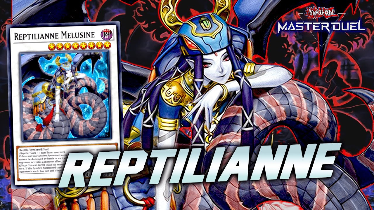 NEW REPTILIANNE SUPPORT 🐍 - NOT EVEN ONCE PER TURN 0 ATK!? [Master Duel]