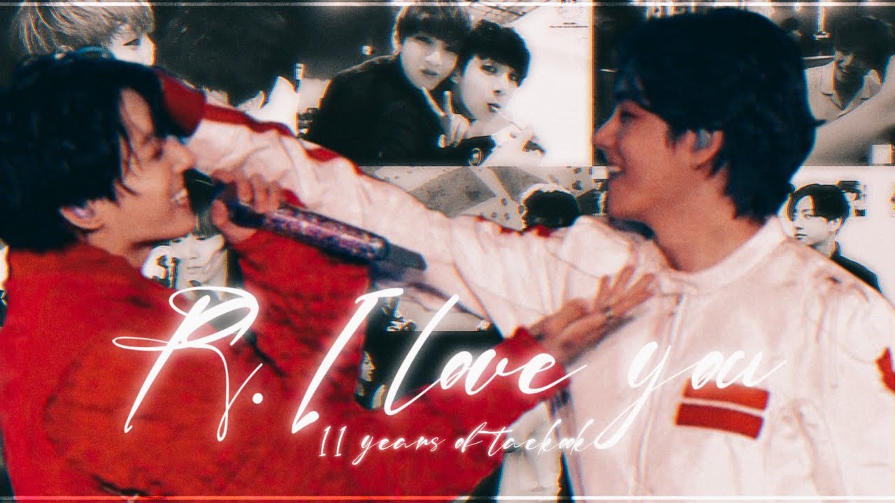 taekook ✗ p.s. i love you || 11 years of taekook