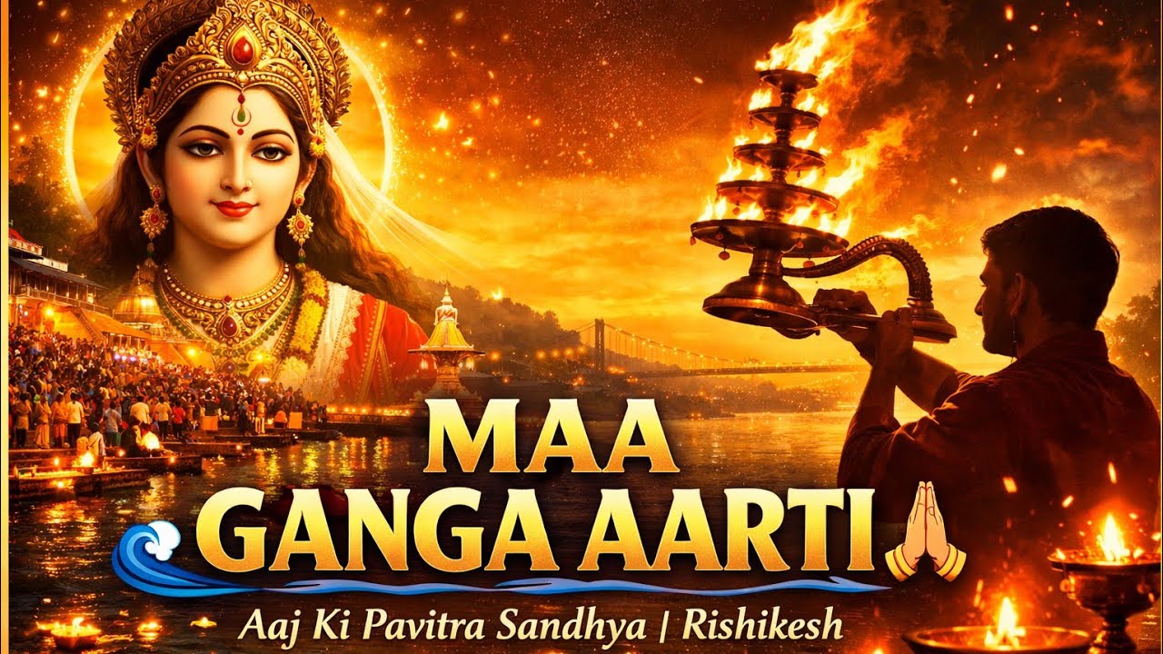 “जय माँ गंगा 🙏 संध्या आरती | पावन घाट पर दिव्य आराधना”