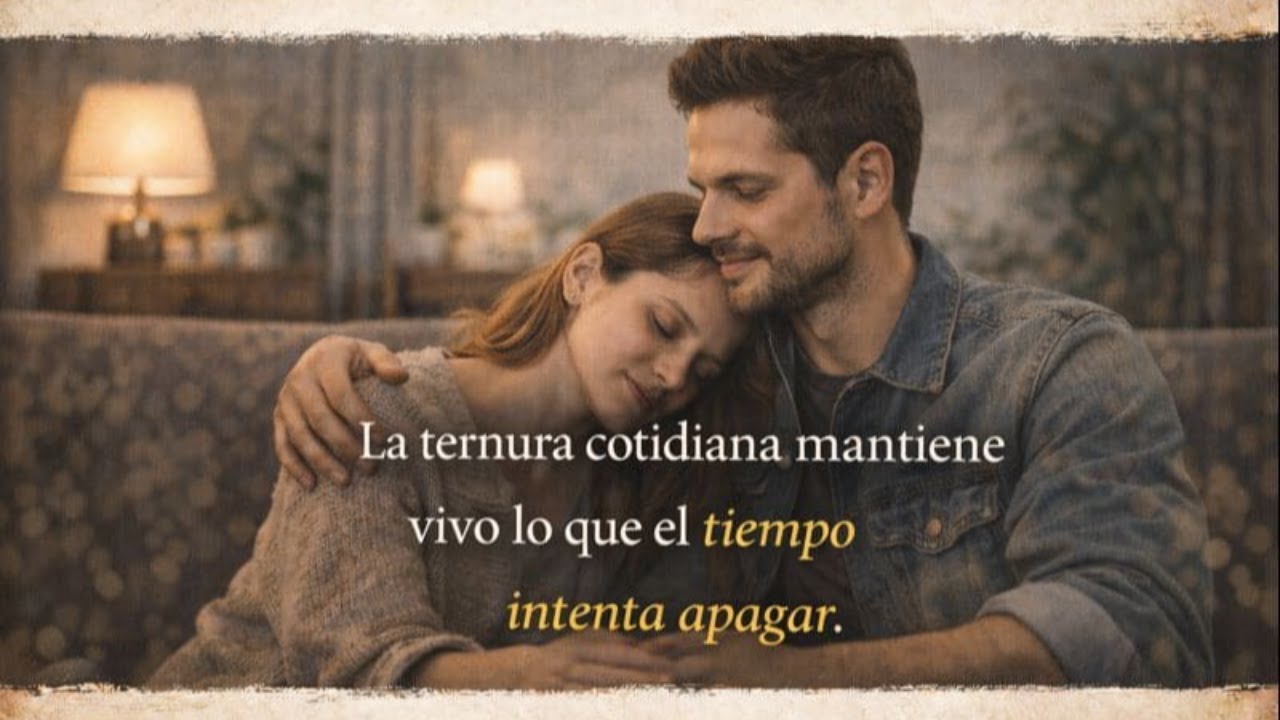 “La ternura cotidiana mantiene vivo lo que el tiempo intenta apagar”