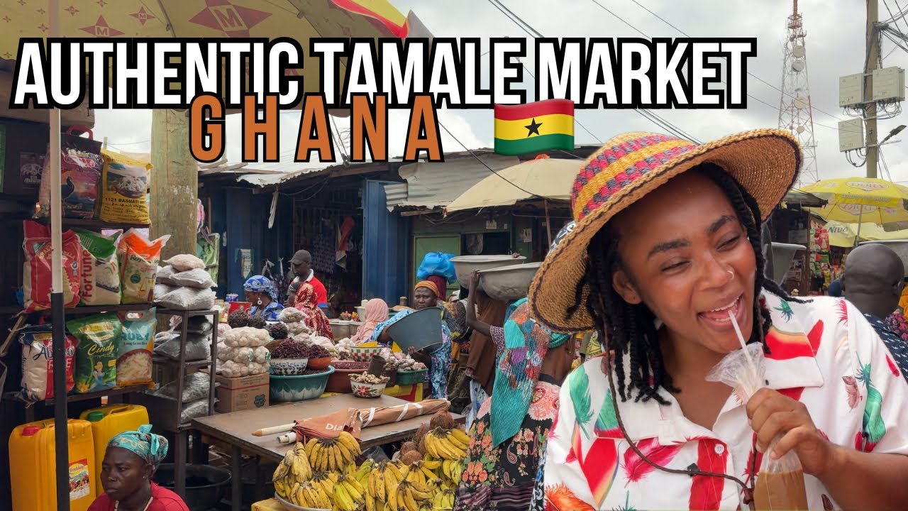 Street FOOD and The Busiest Market in Northern Ghana West Africa ||Cost of living|| African life