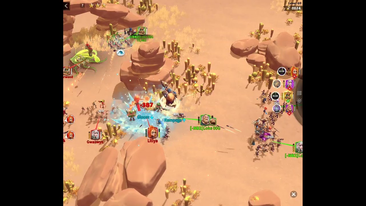 Level 69 behemoth trials