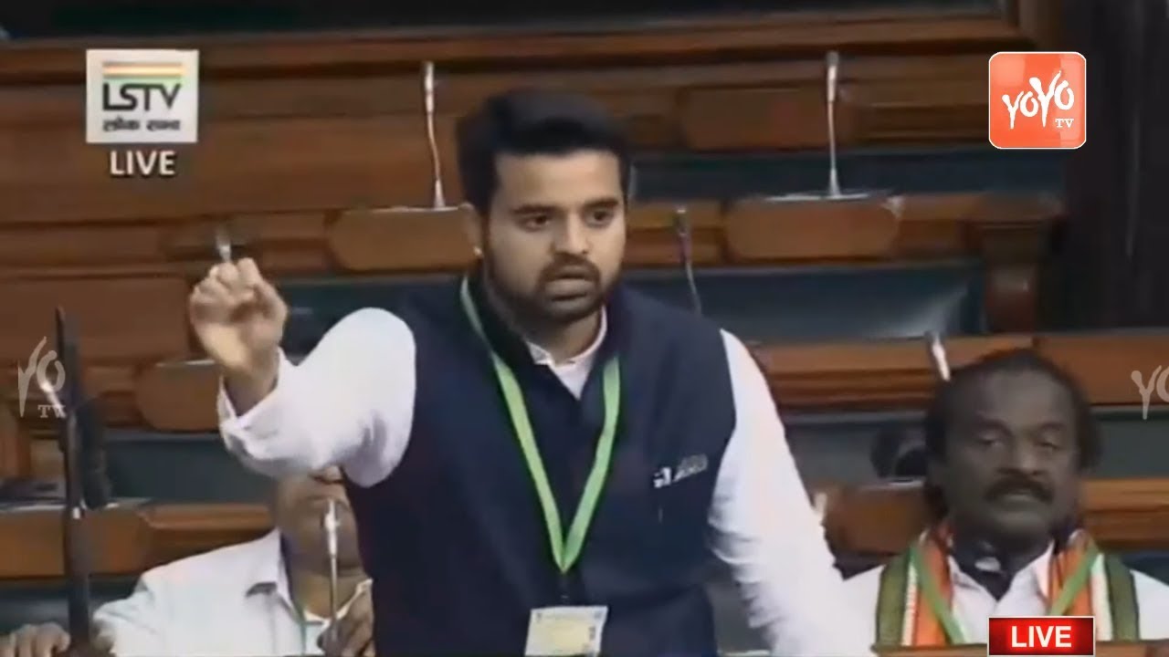 Prajwal Revanna Powerful FIRST Speech In 17th Lok Sabha | JDS Karnataka | Parliament Live 2019