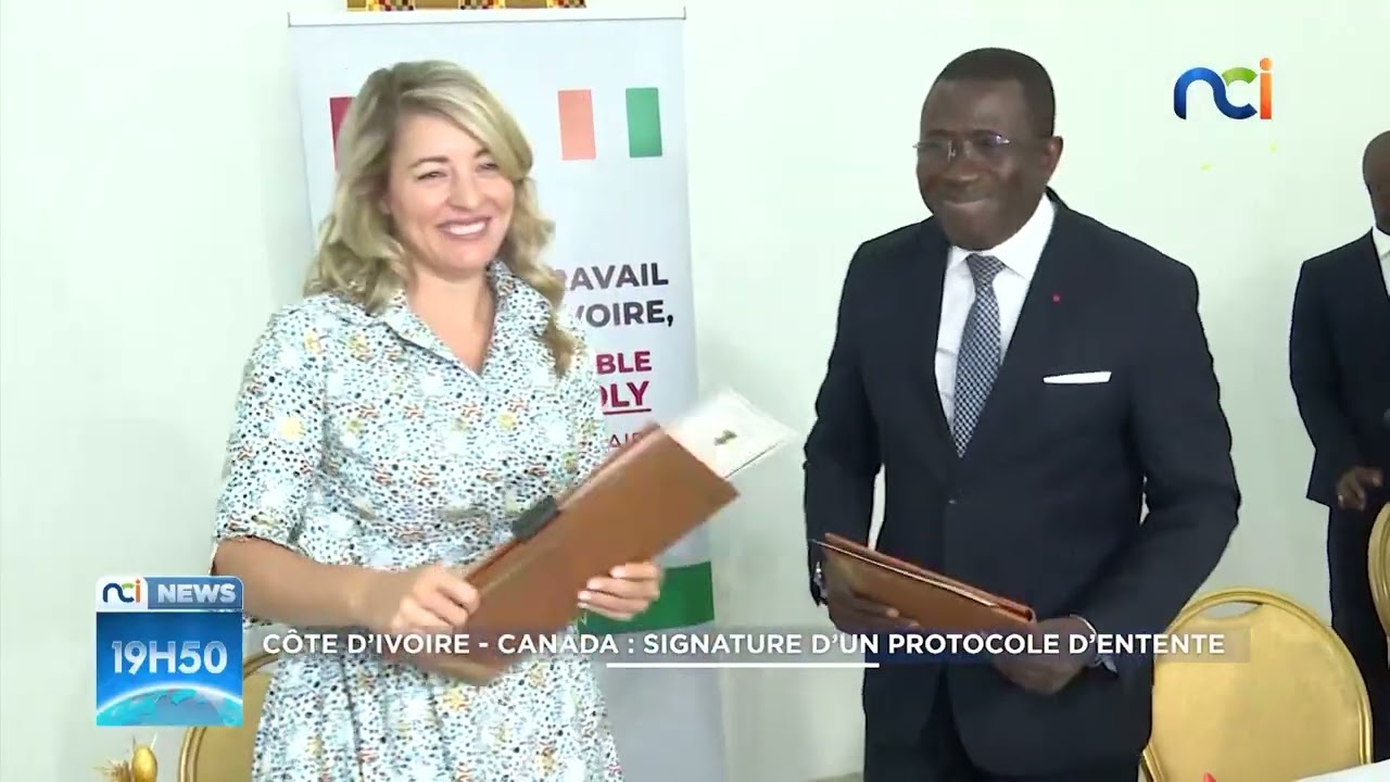 C&ocirc;te d'Ivoire - Canada : signature d'un protocole d'entente