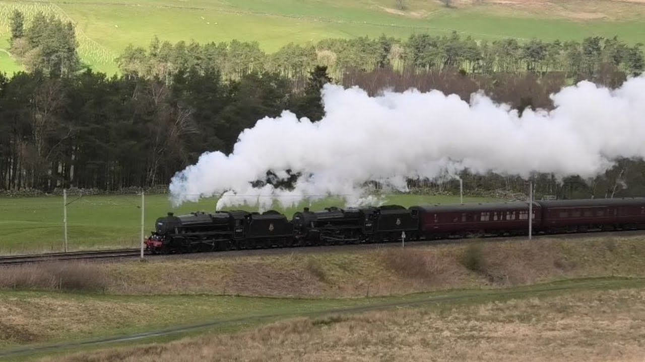 44871 + 45407 & 34067 on The Great Britain XV1- day 7 - 19/04/24
