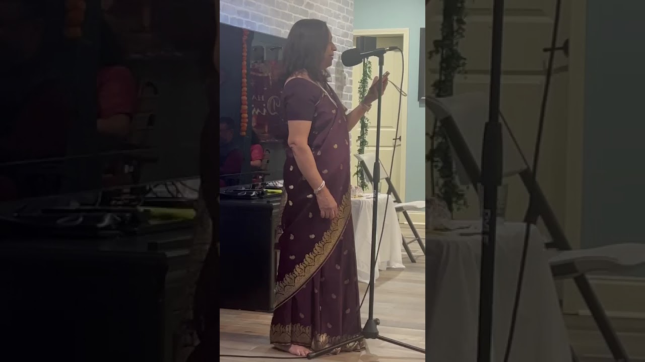Sushma Joshi at Atlanta, Diwali pahat,2023