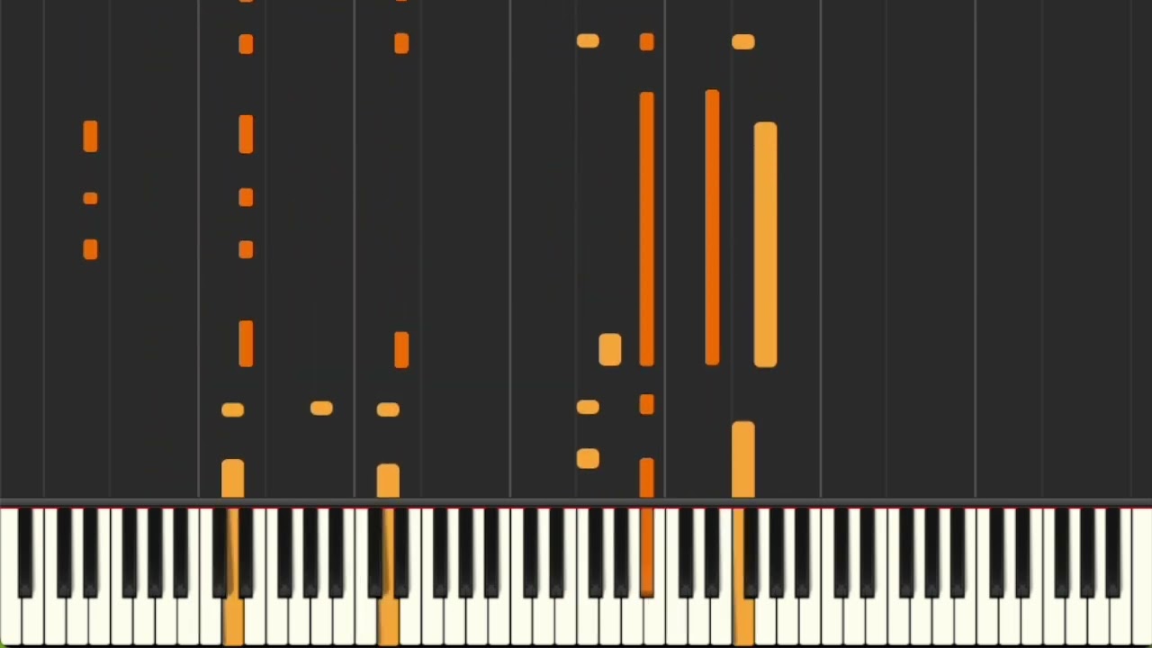 I am a Mountain Synthesia (Coldplay) - Piano Solo Cover