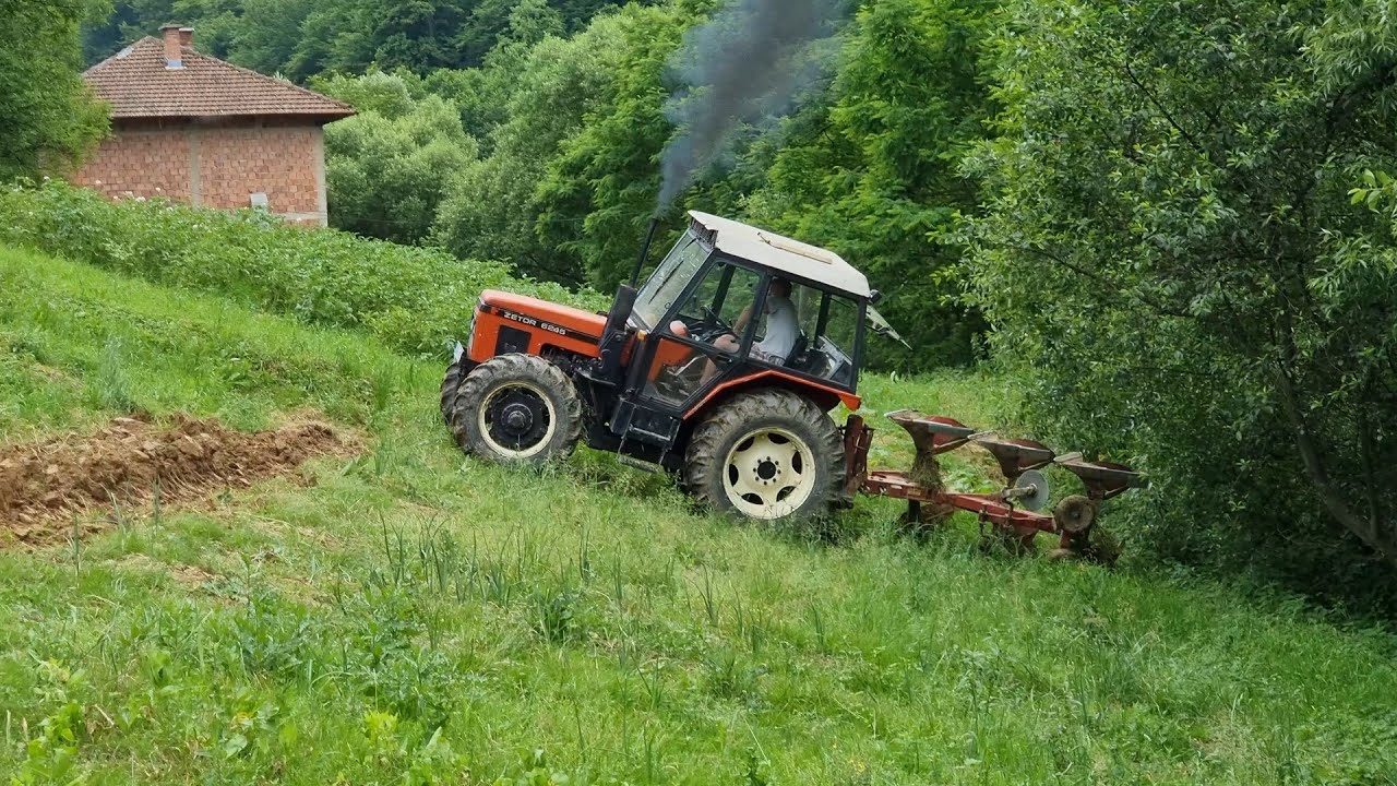 Zetor 6245 - Oranje u strani u teškim uslovima! | Vogel & Noot HF L800