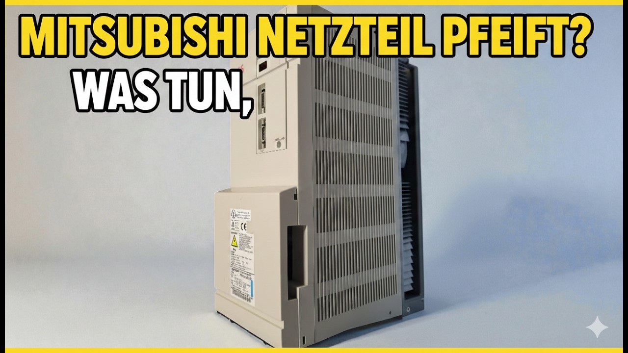 🔧 Reparatur eines Mitsubishi MDS-C1-CV-370 Power Supply Unit   Alarm „E“ und instabile Regelung