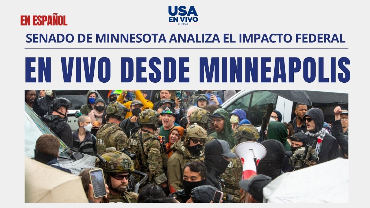 EN VIVO Protestas nacionales contra ICE: Minneapolis epicentro de la ira ciudadana | USA EN VIVO 🔴