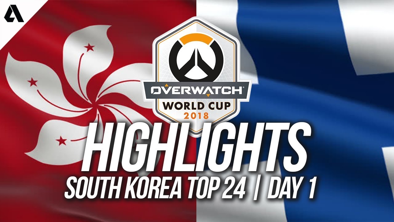 Hong Kong vs Finland | Overwatch World Cup 2018 Incheon Qualifier Day 1