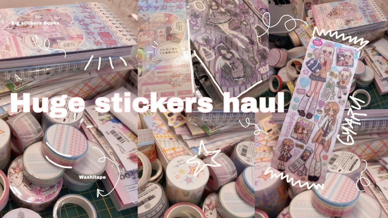 Big stationary haul 🌷 asmr no talking relaxing