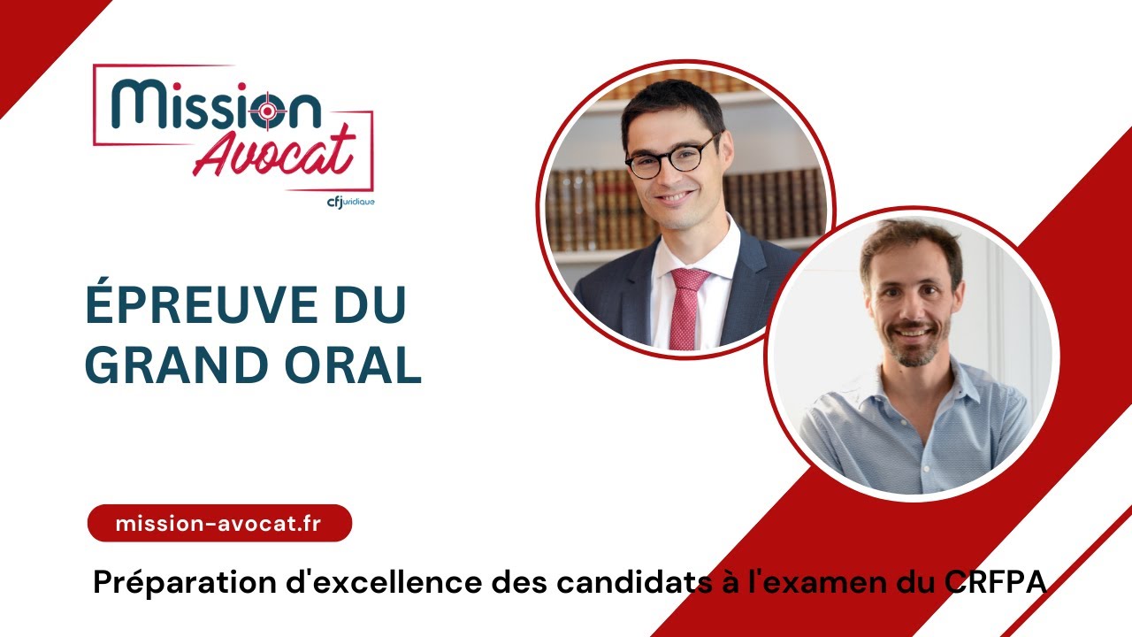 Epreuve de Grand Oral (2023)