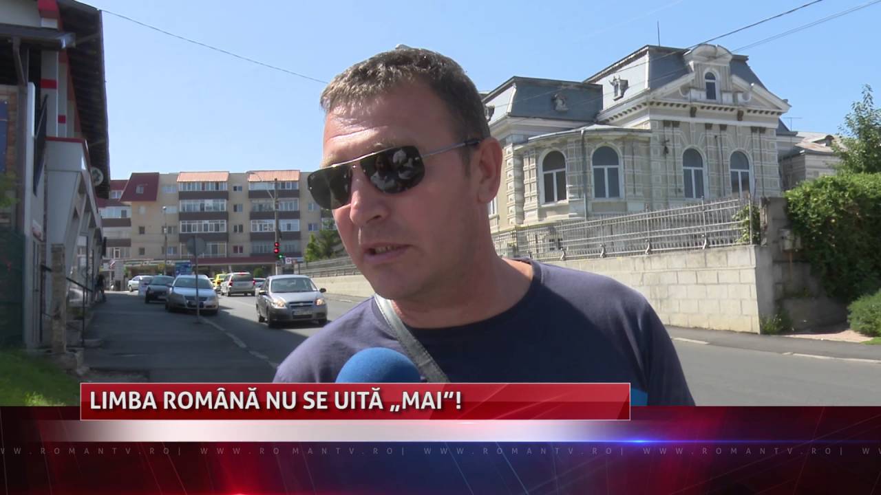 Limba română nu se uită ”mai”!