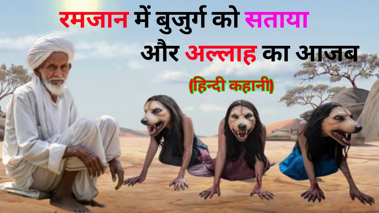 रमज़ान के महीने मे एक बुजुर्ग को सताया और अल्लाह का आजब  | रमजान बरकतों वाला महीना है #moralstories