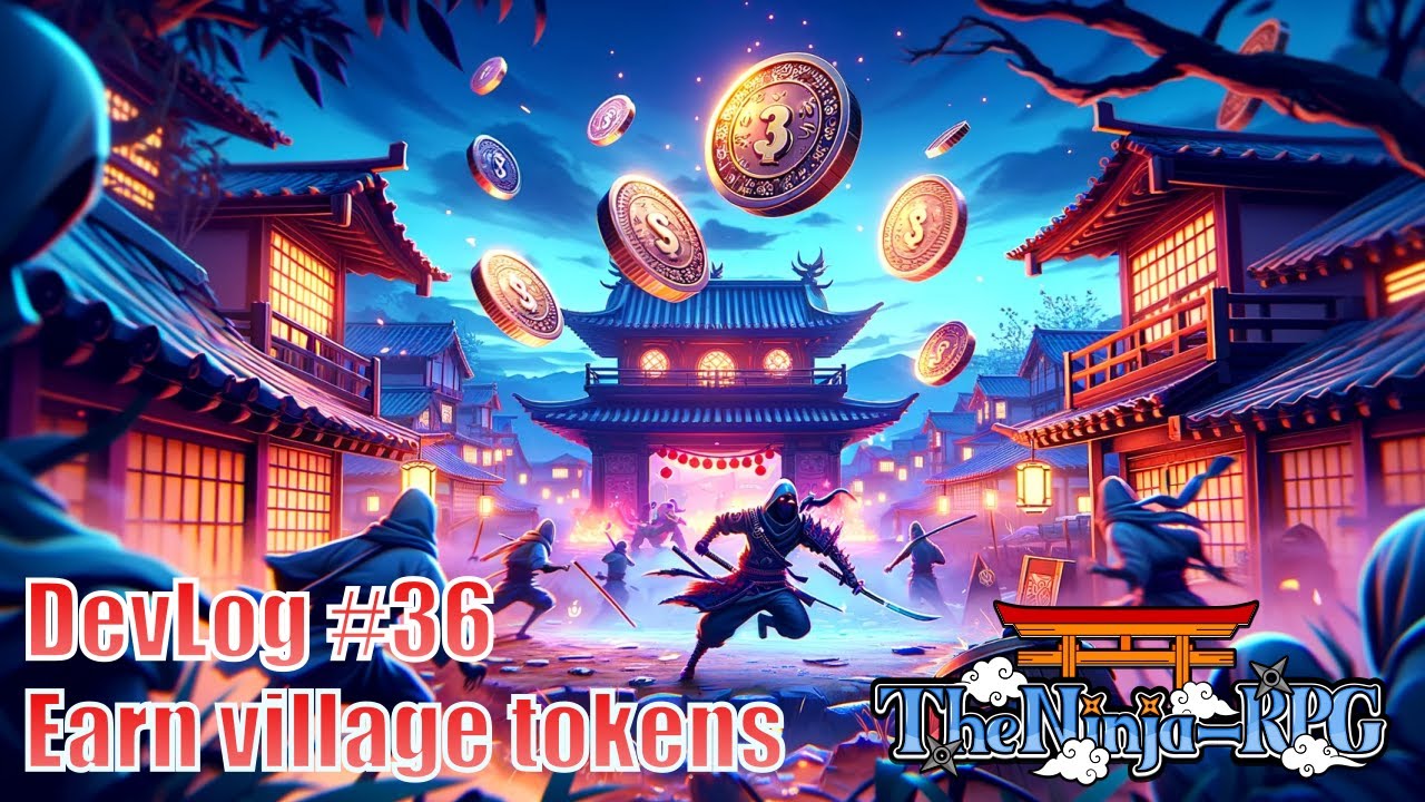 Game Dev Diary #36 - Earn village tokens
