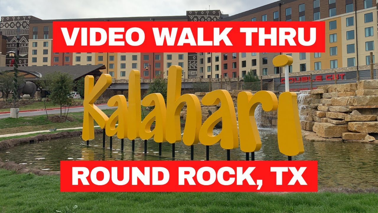 Kalahari Resort and Waterpark Video Walk Thru | Round Rock, TX