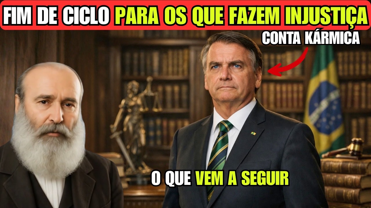 FIM DE CICLO PARA OS QUE FAZEM INJUSTIÇA! O QUE VEM A SEGUIR! PSICOGRAFIA BEZERRA DE MENEZES