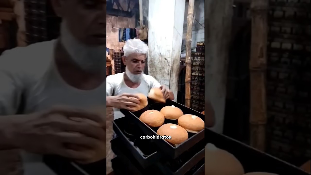 El Pan Mas Rico y Limpio de la India con Agua del Rio ganges 🥵🇮🇳