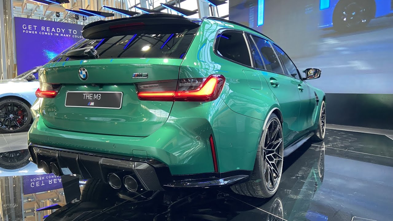 2024 BMW M3 G81 Touring in Isle of Men Grün Metallic