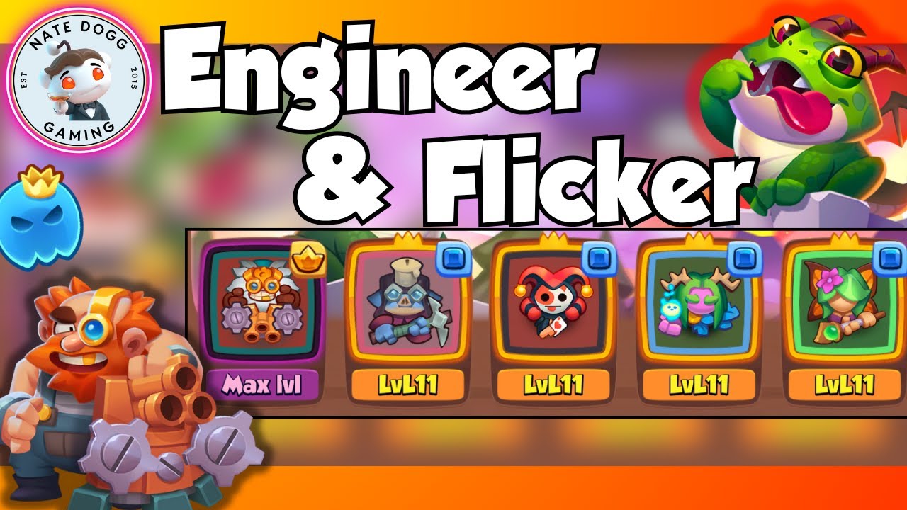 BEST ENGINEER DECK in Rhandum League Tournament - Rush Royale