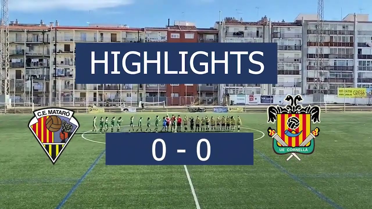 Highlights CE Mataró - UE Cornellà (0-0)