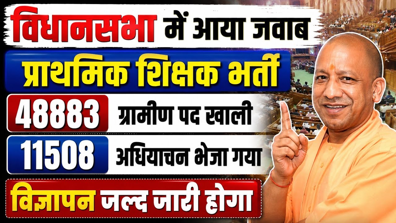 SUPERTET 2026 यूपी प्राथमिक शिक्षक भर्ती 2026 | नोटिफिकेशन को लेकर बड़ी खबर | Latest Update