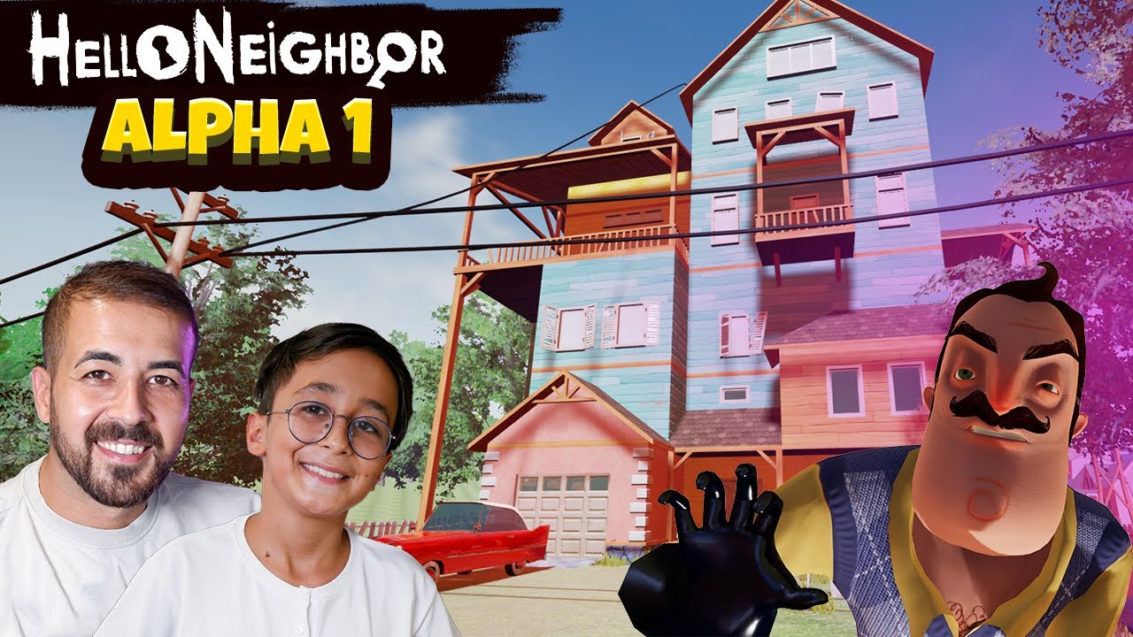 Hello Neighbor Alpha 1 Oynadık! (Oynamayı denedik😅)