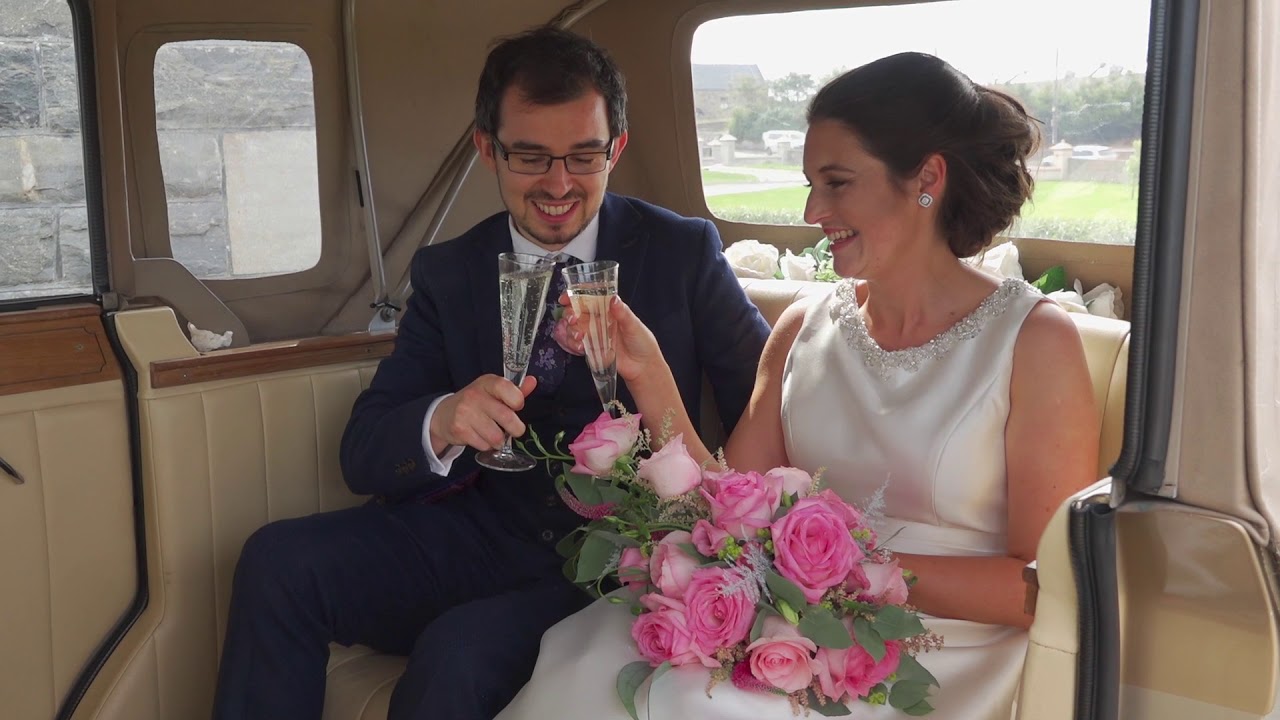 Champagne & Gold Wedding Car Hire 4