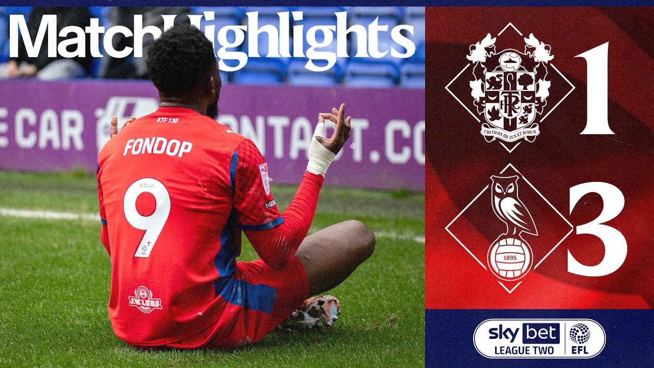 📺 HIGHLIGHTS - Tranmere 1-3 Latics