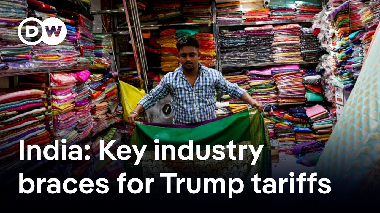 How’s India's textile industry reacting to US threats of punitive tariffs? | DW News