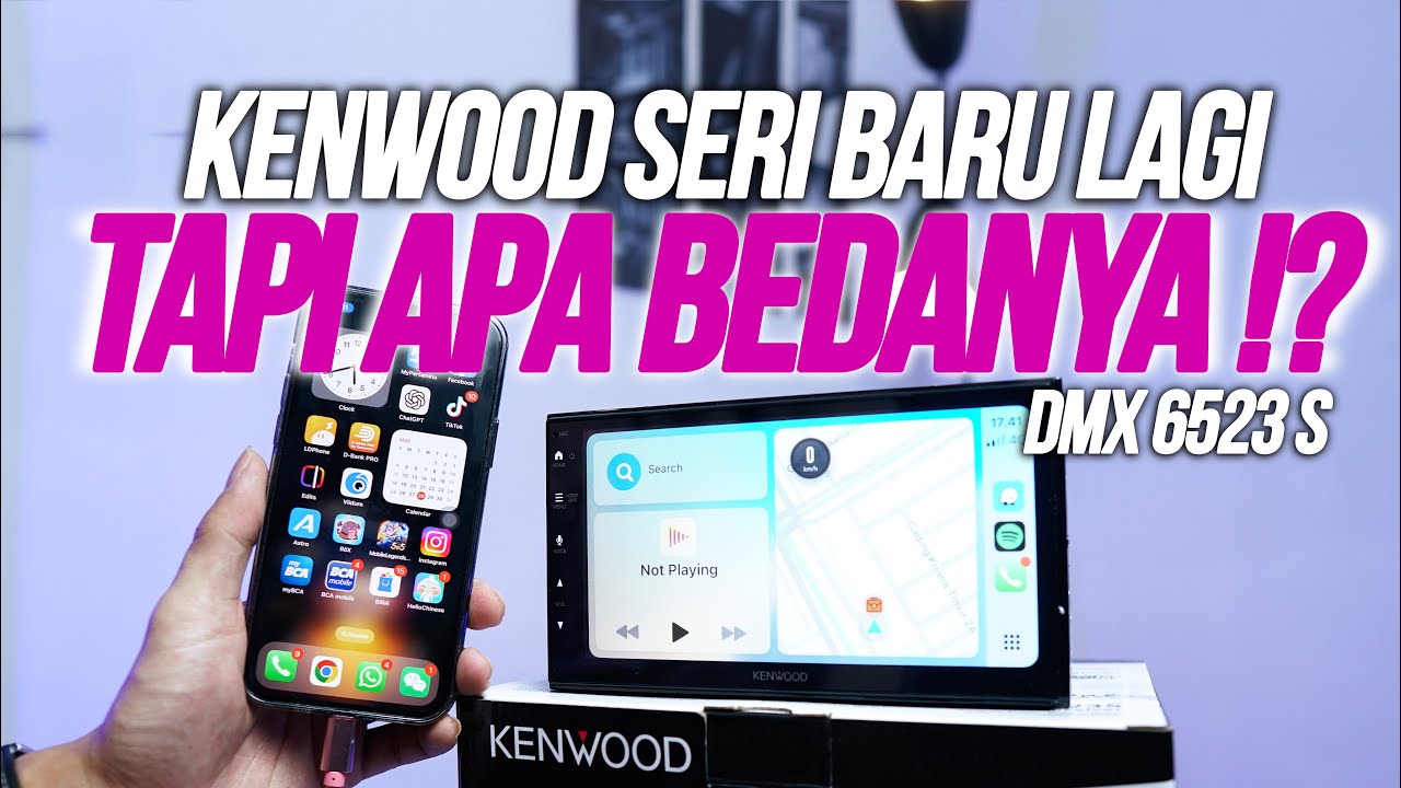 REVIEW KENWOOD DMX 6523S   TERBARUU !!!