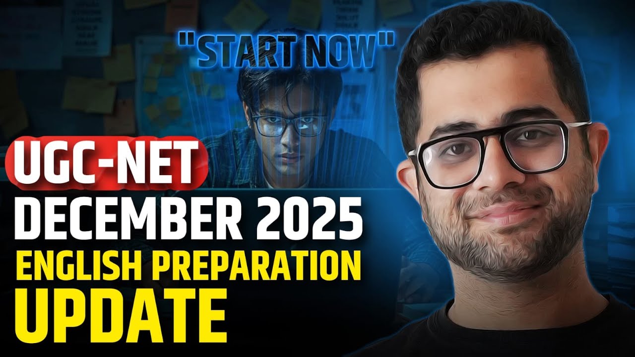 UGC NET English Literature December 2025 Preparation Update!