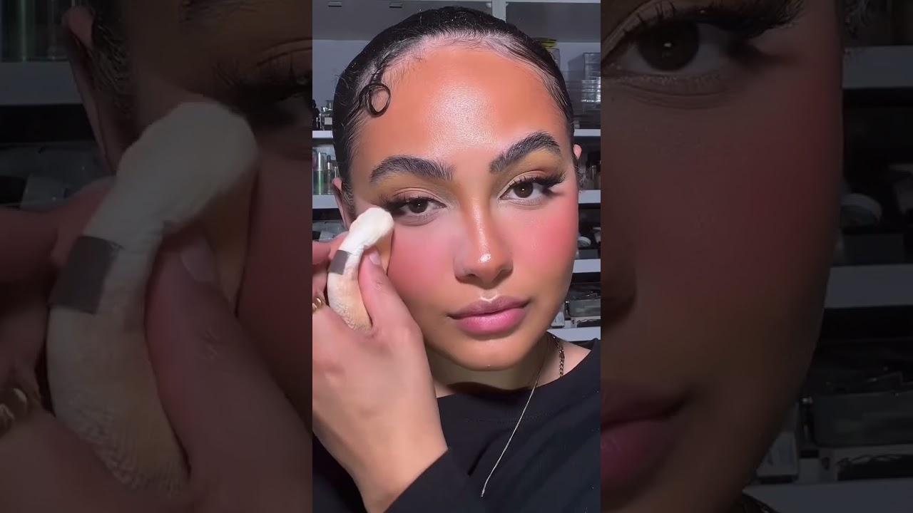 PINK POWDER BATTLES 💗Jordana Ticia vs Huda Beauty