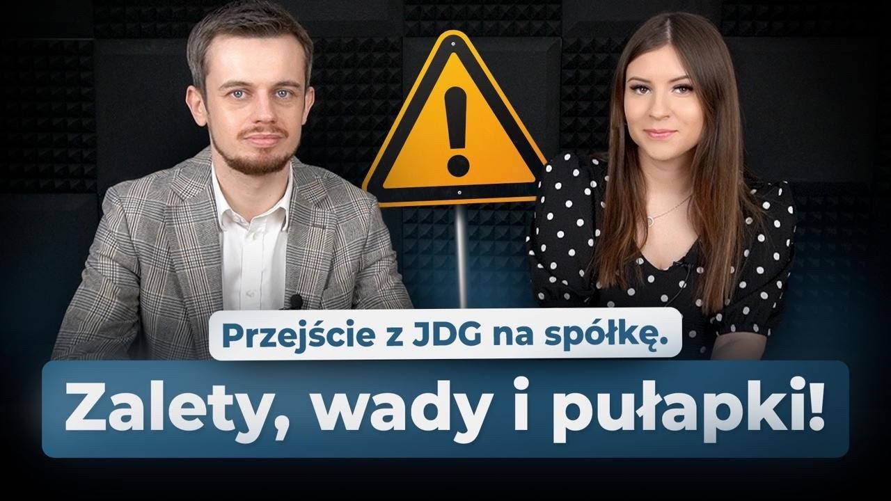 Przesiadka z JDG na spółkę - o tym musisz pamiętać!