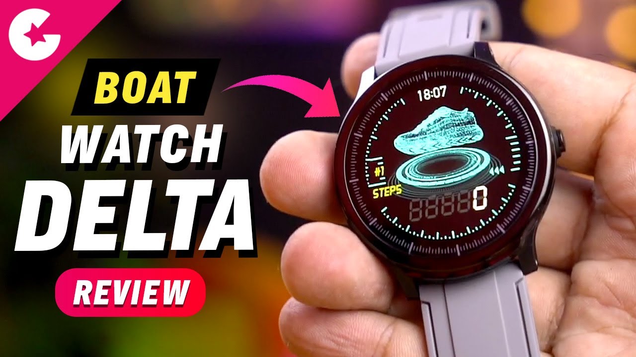 Boat Watch Delta Smartwatch Unboxing & Review - 3D User Interface 😱 😱 #GadgetGig