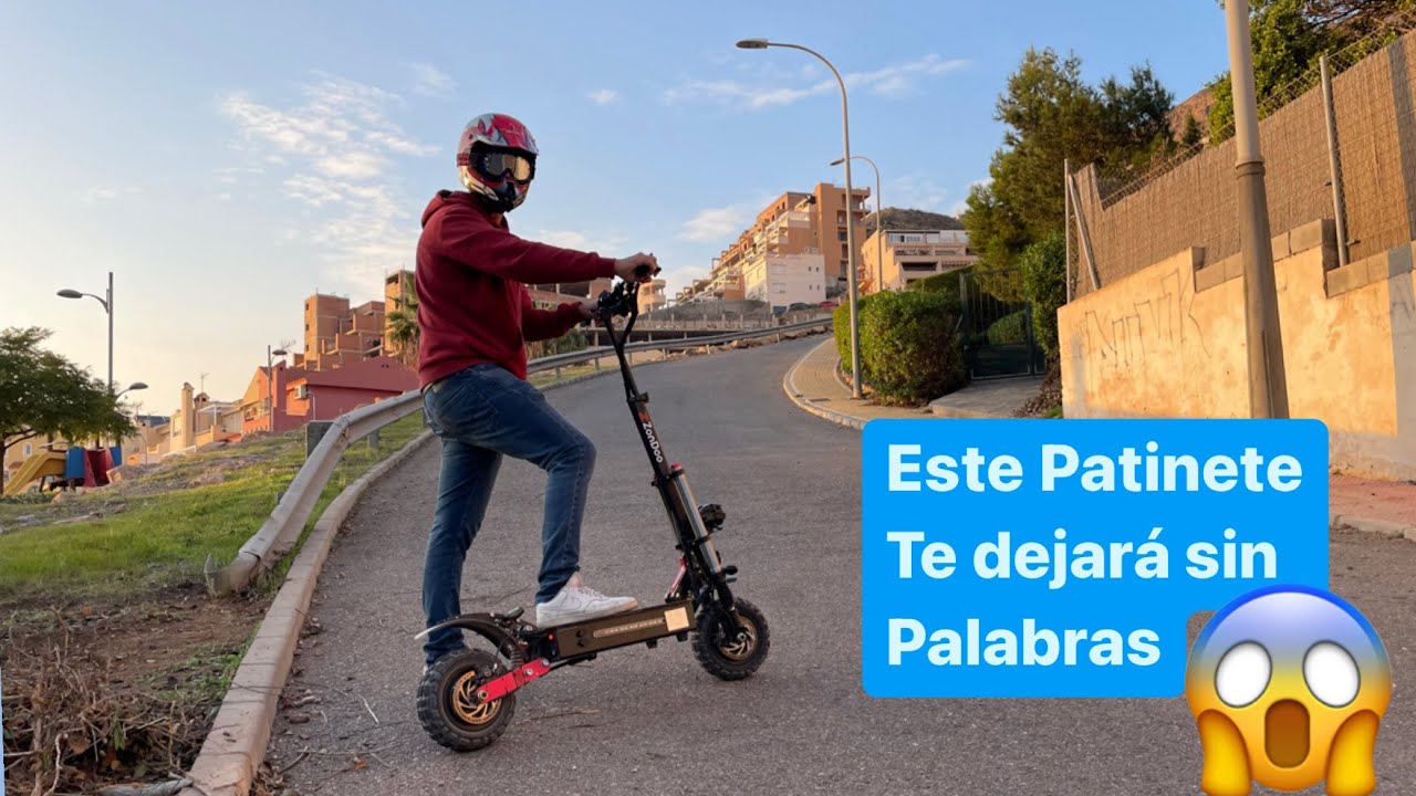 EL PATINETE ELECTRICO MAS BESTIA QUE HE PROBADO NUNCA | Zondoo ZO03 Plus Review Patinete 60V38Ah