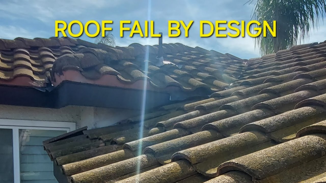 Roof fail by design.  #diy #roofing