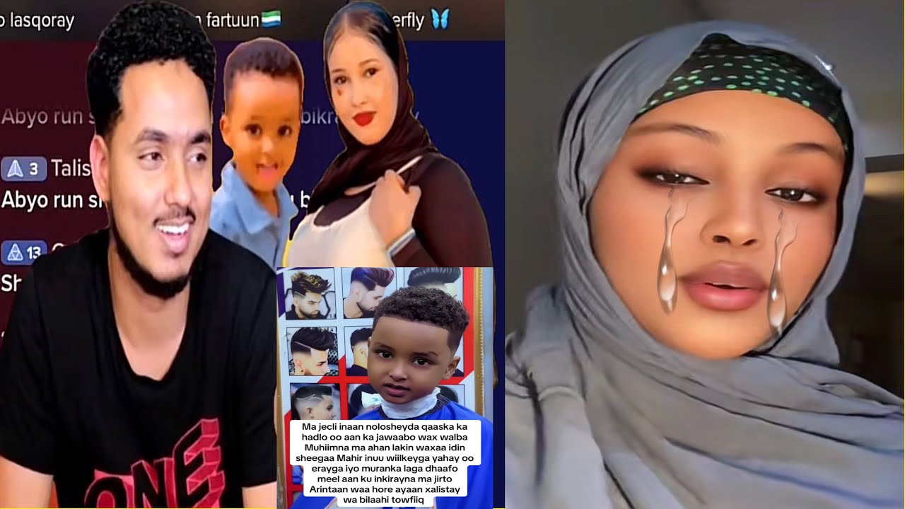 Raage Abdi oo sheegtay wiilkiisa,Qaali Ladan oohin afka furtay naxdin awgeed.