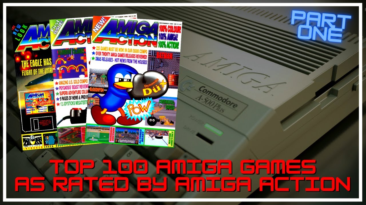 Commodore Amiga - The Top 100 Amiga Games As Rated By Amiga Action Magazine (Part 1 - 1-50)