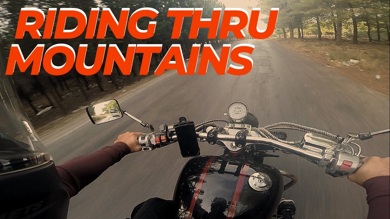 MOTORCYCLE RIDE MOUNTAIN | YAMAHA V STAR 650 RIDE